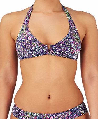 Marie Meili Womens Marie Meili Neptune Halter Bikini - Dark