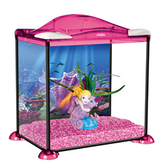 Mermaid 17Ltr Childrenand#39;s Goldfish Fish Tank by Marina