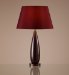 Cylindrical Wood Table Lamp
