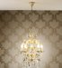 Marks and Spencer Filigree Collection - Cream 5-Arm Ceiling Light