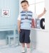 Pure Cotton Thomas Hooded T-Shirt & Shorts Outfit