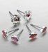Silver Plated Assorted Stud Earrings Set