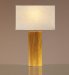 Marks and Spencers Oak Block Table Lamp