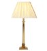 Marks and Spencers Square Brass Table Lamp