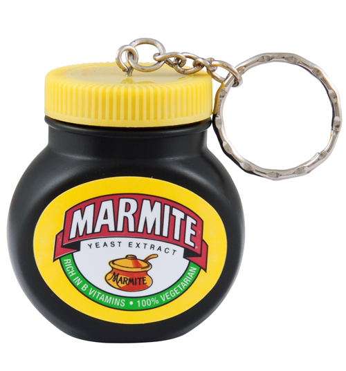 Marmite Mini Jar Keyring