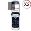 Martin Fields Screen Protector - Nokia 6131 - Twin Pack