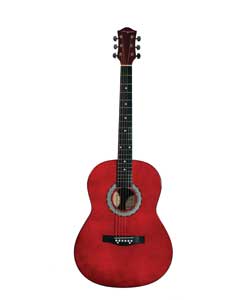 Martin Smith Acoustic Guitar - Wine Red