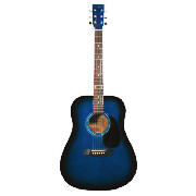 Martin Smith Acoustic Guitar W400 Blue W-400-BL-PK
