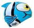 Maru Kids Fun Silicone Turquoise Fish Swim Cap