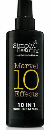Marvel 10 Effects Simply Beautiful Marvel 10 Effects - 10 In 1 Keratin Based Leave-In Hair Treatment - 250ml
