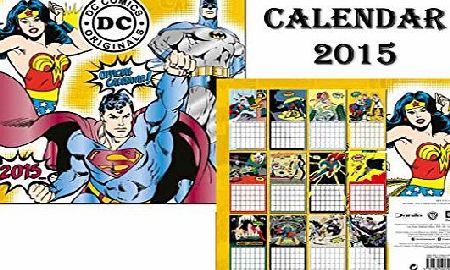 MARVEL DC COMICS OFFICIAL CALENDAR 2015   MARVEL FRIDGE MAGNET