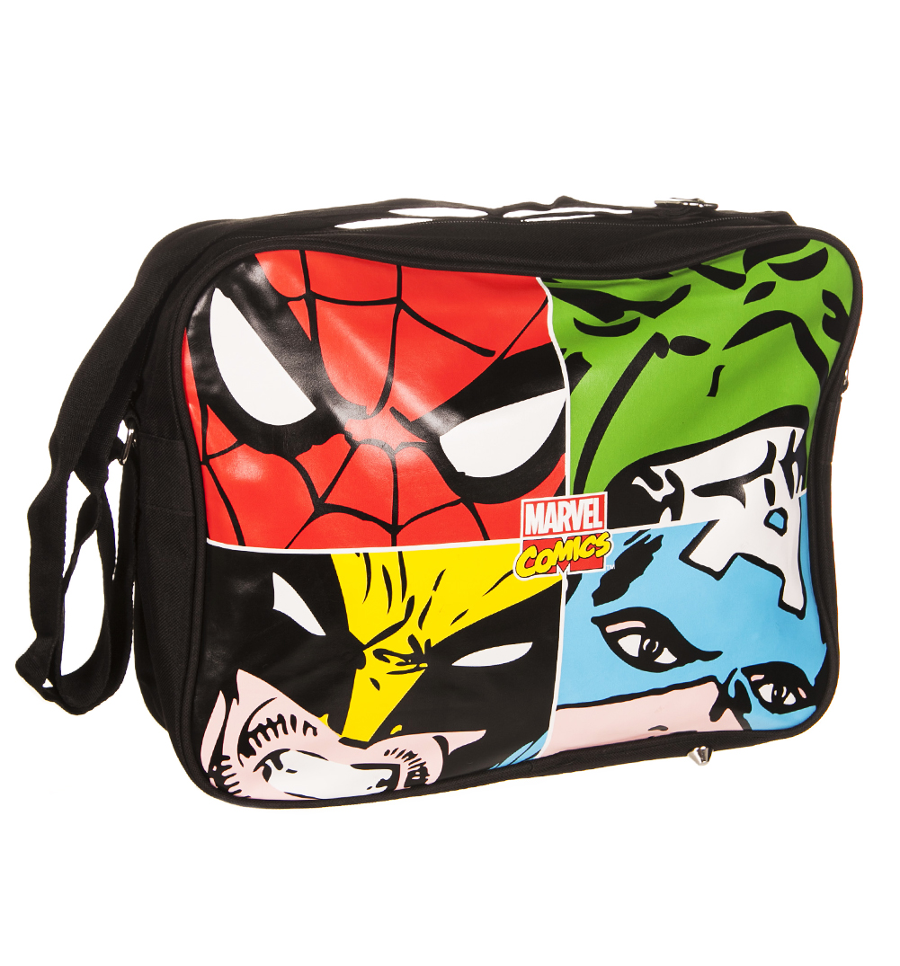 Marvel Face Off Messenger Bag