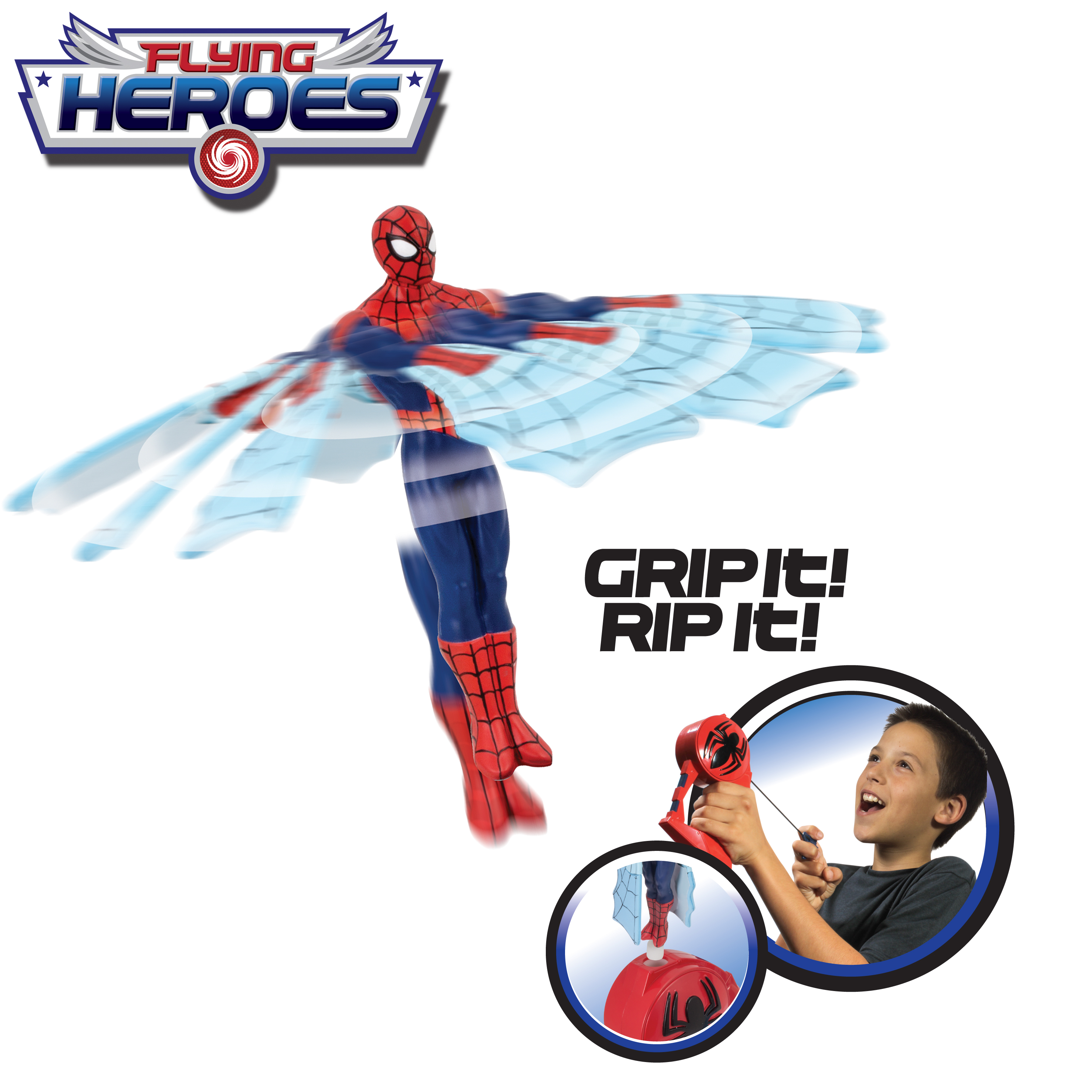 Flying Heroes - Spiderman