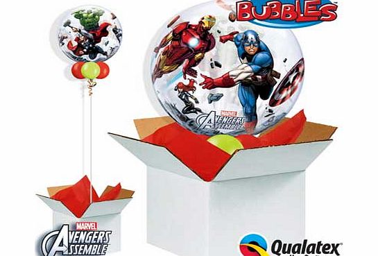 Marvel s Avengers Assemble Bubble Balloon in A Box