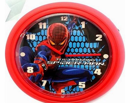 marvel Spiderman Wall Clock Approx 24.5cm