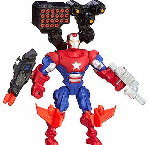 Marvel Super Hero Mashers - Iron Patriot Figure