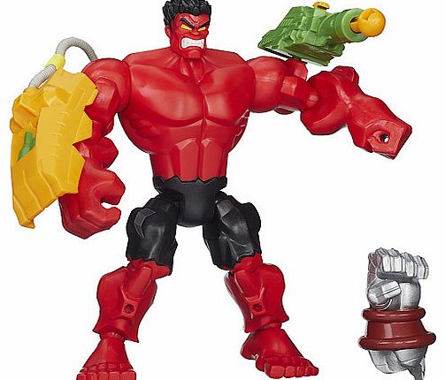 Marvel Super Hero Mashers - Red Hulk Figure