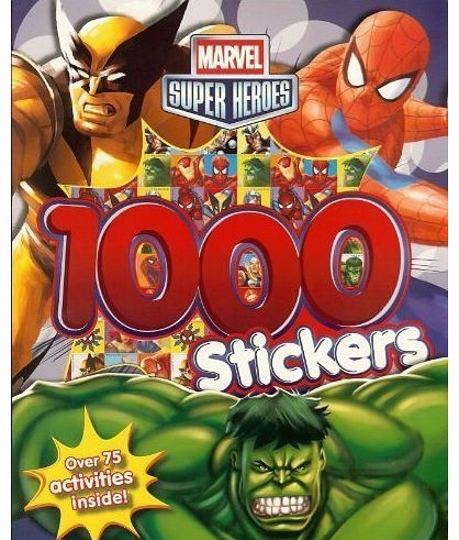Super Heroes: Colouring and Activity Book With 1000 Stickers!