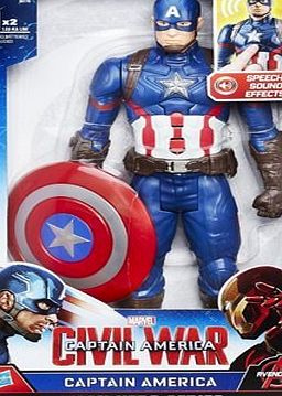 Marvel Titan Hero Series Civil War Captain America Electronic Figure by Marvel