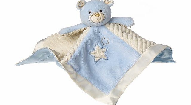 Mary Meyer Thready Teddy Character Blanket Plush Toy (Blue)