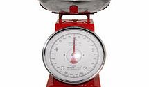 Essentials red mechanical scale