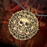 Master Replicas Pirates of the Caribbean Elizabeth Swann Coin Necklace Replica