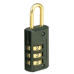 Masterlock 20mm Combination Travel Lock