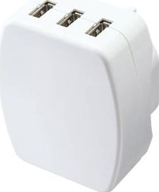 Masterplug, 1228[^]4686G 3-Port USB Charging Plug 3.4A 4686G
