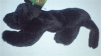 Animal Putter Headcover Black Dog MSAPCBD