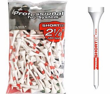Golf Pride PTS 2 1/8 inch - 120 Tee Pack Red