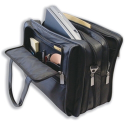 Organiser Briefcase Leather with 2