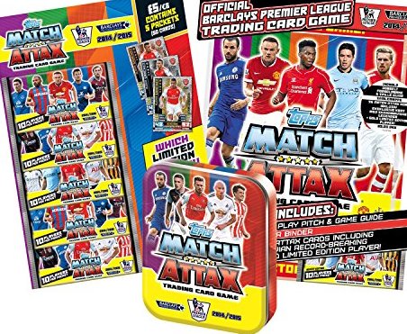 Match Attax 2014/15 Bumper Pack with Starter Pack/ Tin/ Multi-Pack