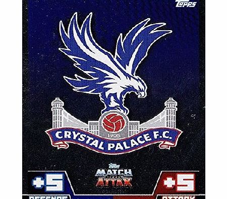 Match Attax 2014/2015 Crystal Palace Club Badge 14/15