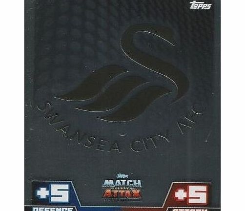 Match Attax 2014/2015 Swansea Club Badge 14/15