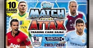 Match Attax 5 Packs Of Cards: Match Attax Trading 2013 - 2014 Card Game - 13/14 Premier League Season * IN STOCK