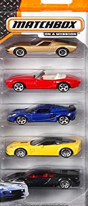 Matchbox Mattel Matchbox EMT 5 Pack (styles and colors vary)