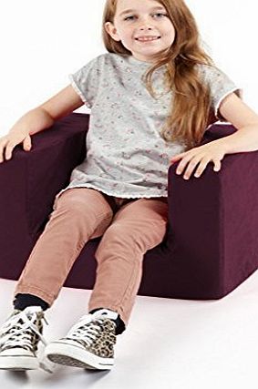 Matching Bedroom Sets Childrens Comfy Foam Armchair in Purple. Soft, Colorful, Comfortable amp; Lightweight with a Removeable Cover
