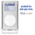 iPod Armor mini Clear