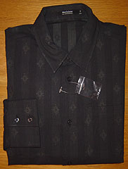 Matinique Long-sleeve Shirt With Self-Design