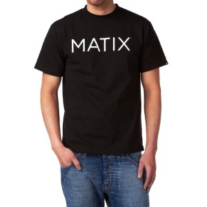 T-Shirts - Matix Monoset T-Shirt - Black