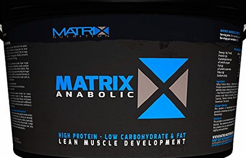 Matrix Anabolic Protein Powder 5kg can be used to support a wide variety of training and health goals. If aiming to develop lean muscle mass Matrix Anabolic is ideal, especially when taken post exerci