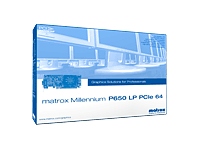 MATROX Millennium P650 LP PCIe 64 - graphics