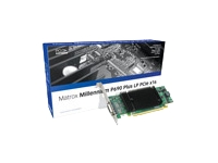 matrox Millennium P690 Plus LP PCIe x16 - graphics adapter - MGA P690 - 256 MB