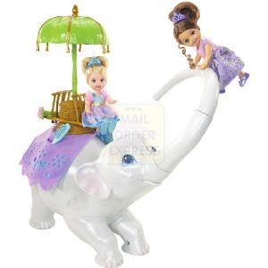 Mattel Barbie As The Island Princess Swing and Twirl Tika Elephant