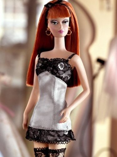 Barbie Collectibles- Fashion Model Silkstone Barbie: Lingerie #6 Redhead