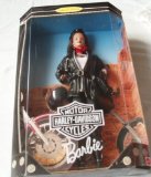 Barbie Collector Edition Harley Davidson 22256- By Mattel in 1998 ( box is in poor condition )
