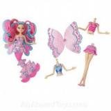 Barbie Doll Mix and Switch Mermadia Pink Barbie Doll