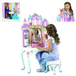 Mattel Barbie Island Princess Castle Vanity Dressing Table