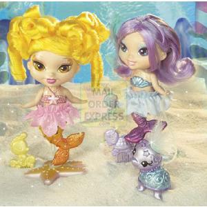Mattel Barbie Mermaidia Merfairy Yellow and Purple Hair