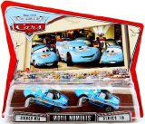 Mattel Disney Pixar Cars World Of Cars 2-Pack - Dinoco NMia & Tia